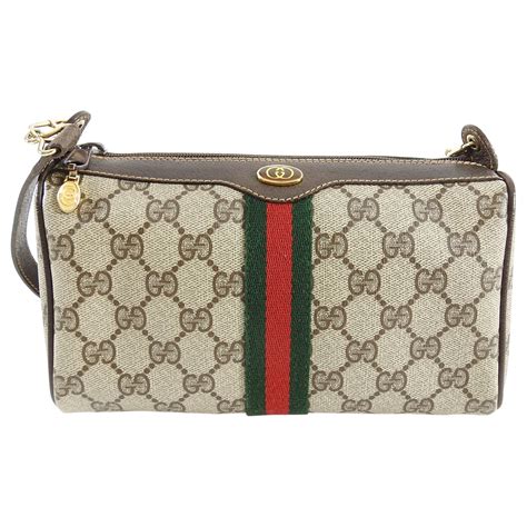 vintage gucci pochette|old gucci shoulder bag.